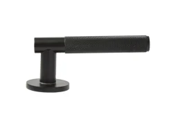 Homefixer Dørhåndtag & Nøglecylindre|Dørgreb 13,5 cm mat sort -