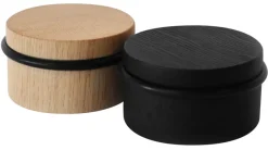 HOME it Dørstoppere|Dørstopper fritstående Ø76 mm eg Sort
