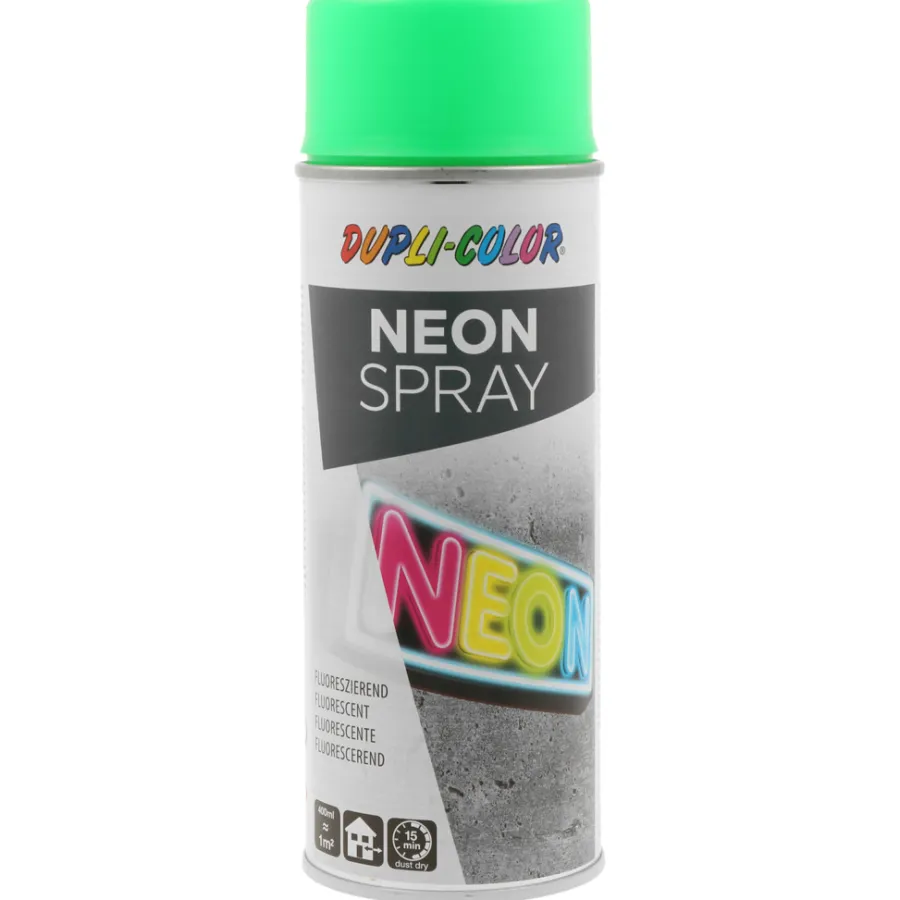 Dupli-Color Spraymaling|spraymaling 400 ml Neon grøn
