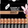 Duracell Batterier|Simply AAA alkaline batterier 16-pk.
