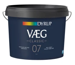 Dyrup Vægmaling|Væg Classic 7 9 liter Hvid
