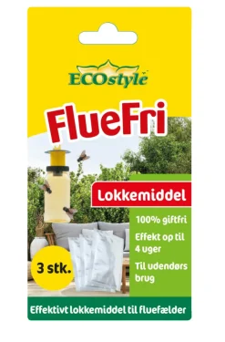 ECOstyle Insektmidler|FlueFri lokkemiddel til fælde 3-pk.