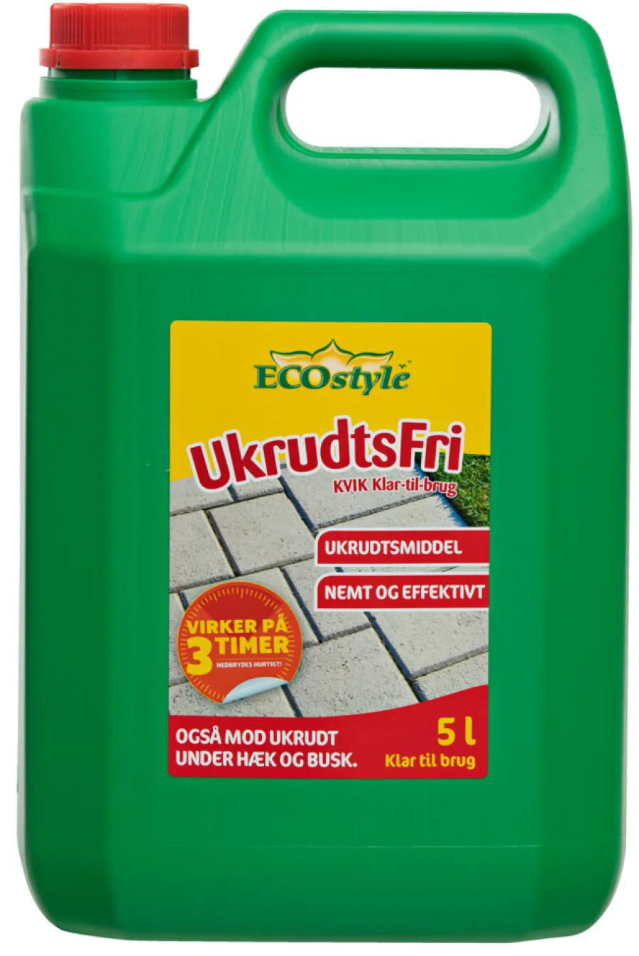 ECOstyle Ukrudtsmidler|UkrudtsFri KVIK Klar-til-brug 5 liter