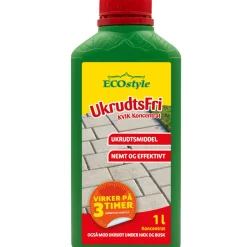 ECOstyle Ukrudtsmidler|UkrudtsFri KVIK Koncentrat 1 liter