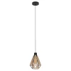 Eglo Loftlamper|Adwickle pendel Ø14,5 cm natur/sort