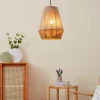 Eglo Loftlamper|Alderney pendel Ø30 cm natur/sort