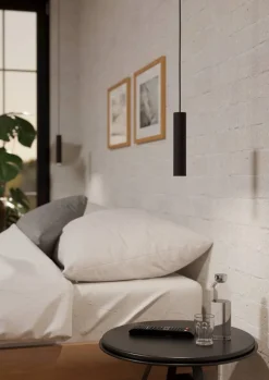 Eglo Loftlamper|Almudaina pendel Ø11 Sort