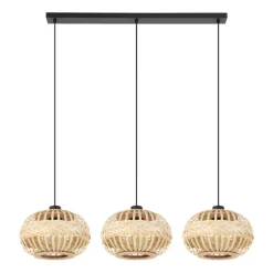 Eglo Loftlamper|Amsfield langbordspendel natur L96 x H110 cm