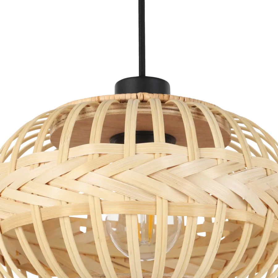Eglo Loftlamper|Amsfield langbordspendel natur L96 x H110 cm