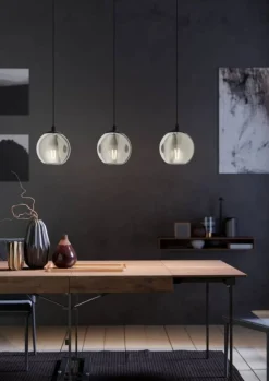 Eglo Loftlamper|Ariscani langbordspendel Sort