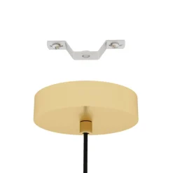 Eglo Loftlamper|Caprarola pendel sand/messingfinish Ø20 cm