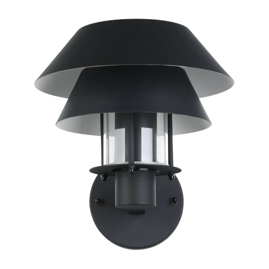 Eglo Udendørslamper|Chiappera væglampe Ø22 cm Sort/hvid