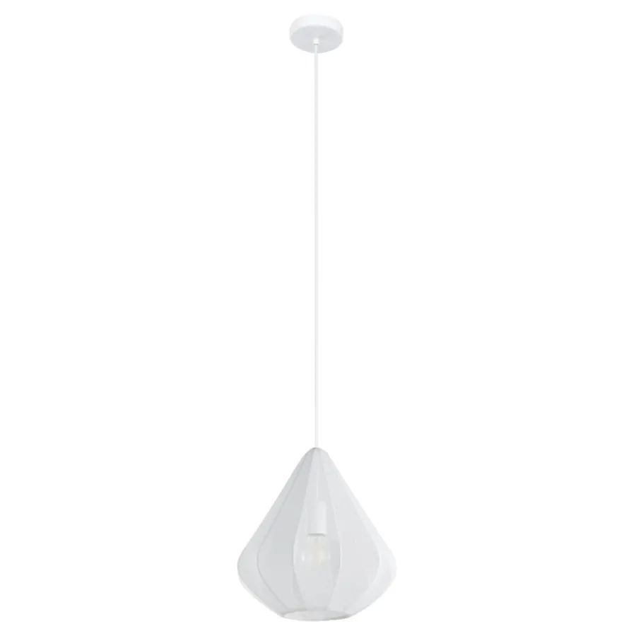 Eglo Loftlamper|Dolwen pendel Ø33,5 cm Hvid