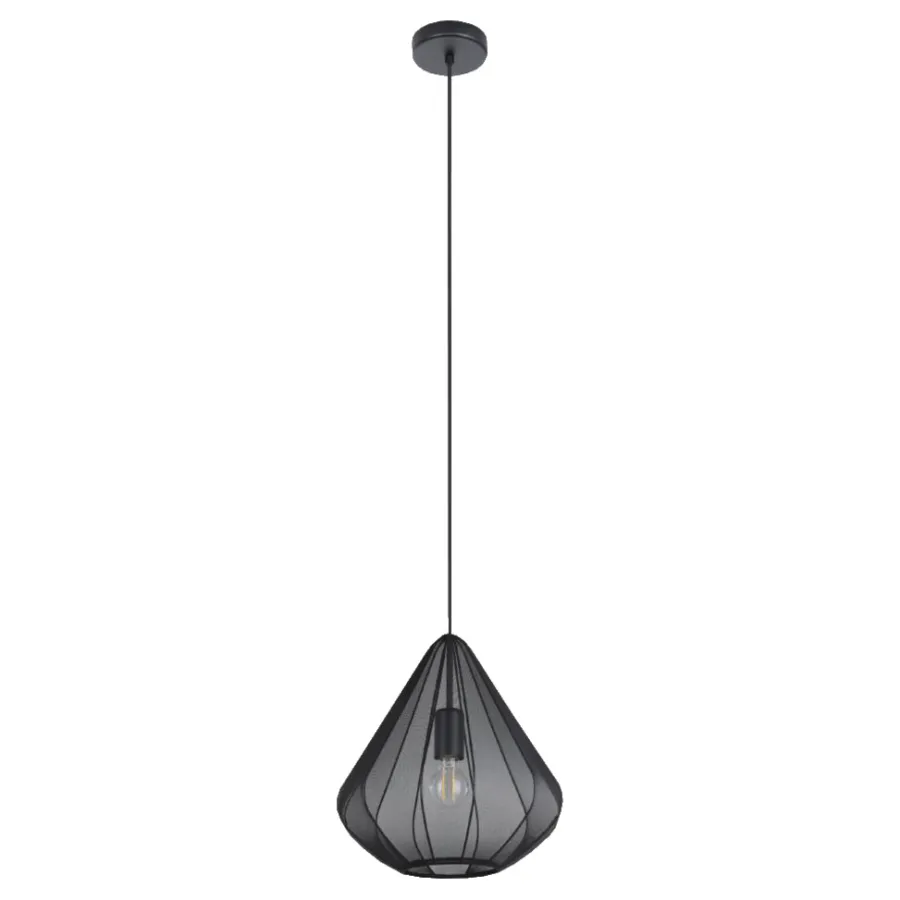 Eglo Loftlamper|Dolwen pendel Ø33,5 cm Sort