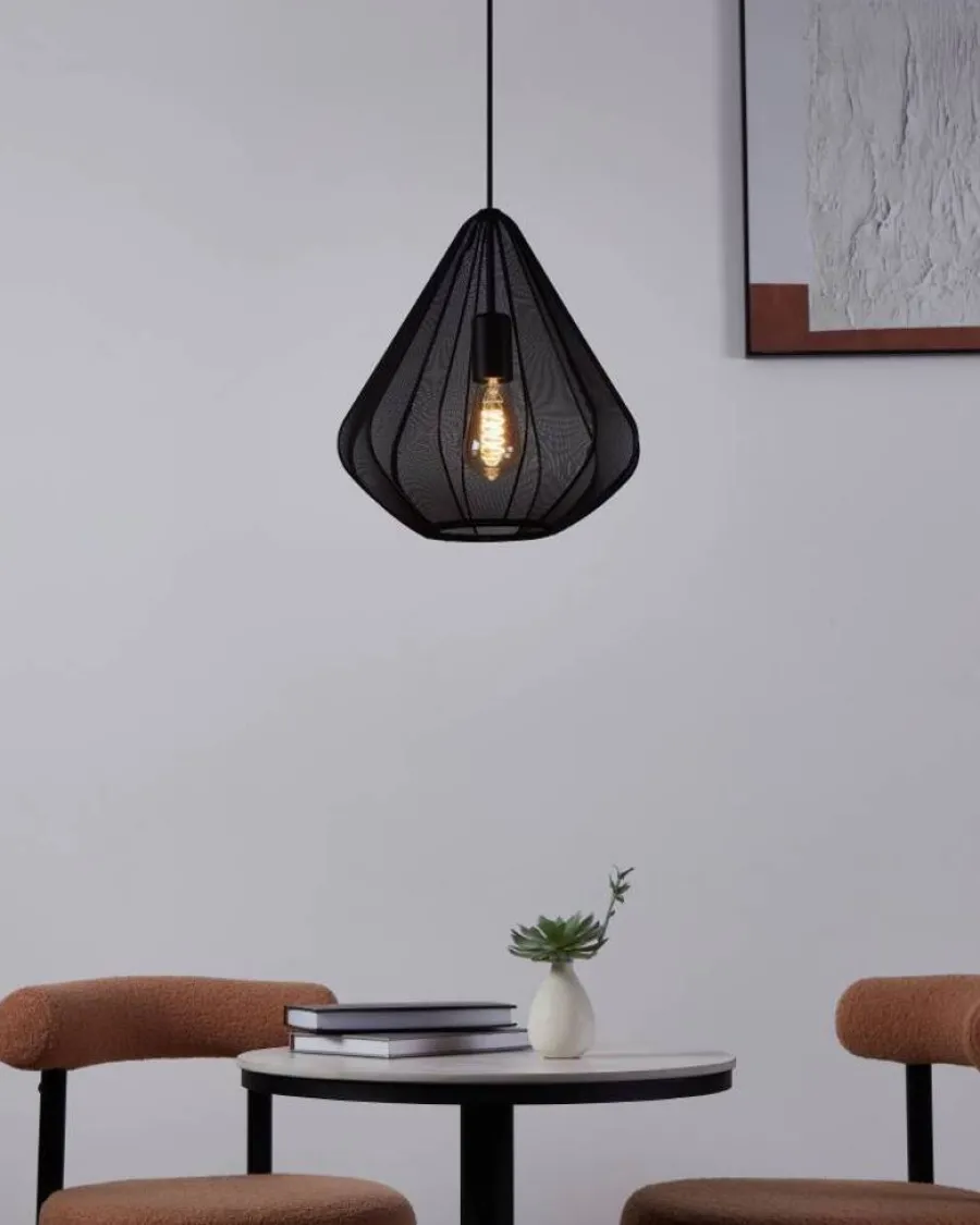 Eglo Loftlamper|Dolwen pendel Ø33,5 cm Sort