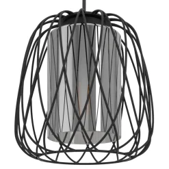 Eglo Loftlamper|Floresta langbordspendel sort/glas