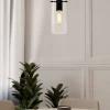 Eglo Loftlamper|Montefino pendel sort/klar Ø11 cm