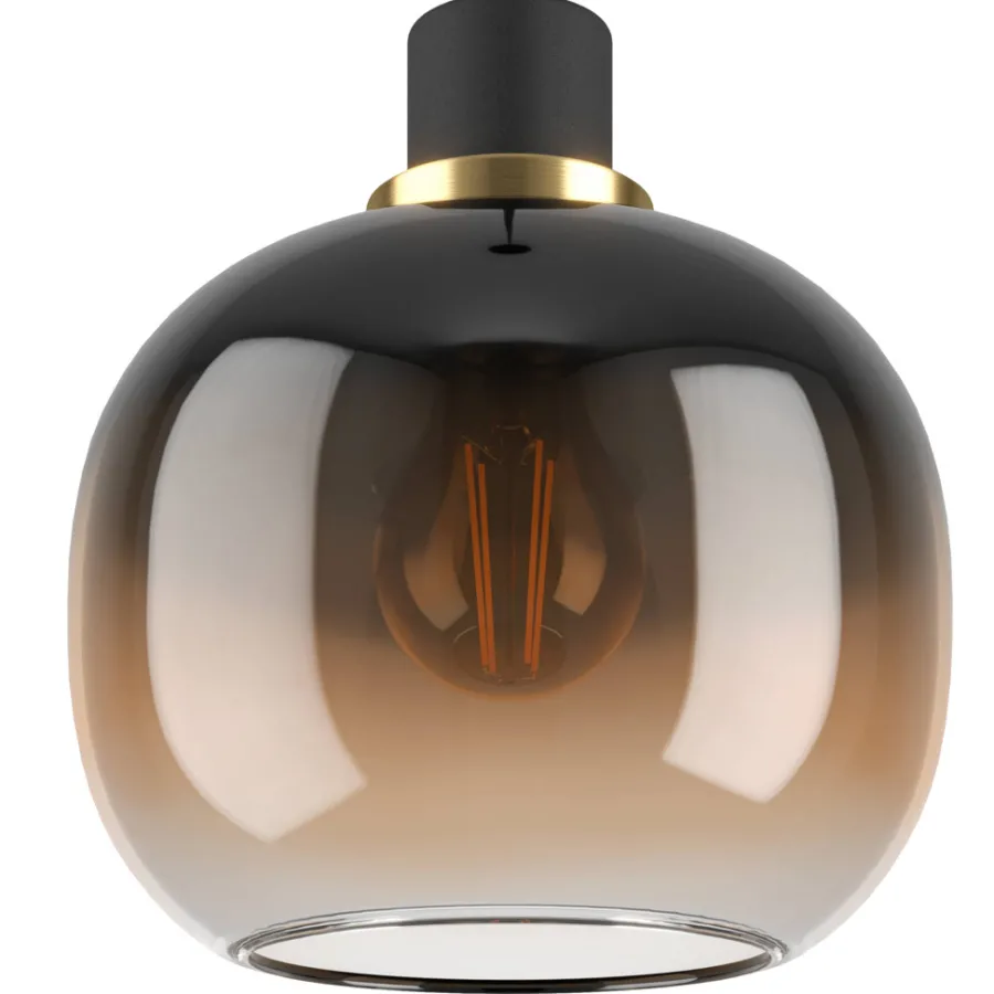 Eglo Loftlamper|Oilella langbordspendel sort/messingfinish
