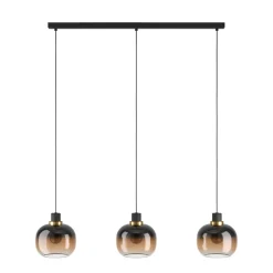 Eglo Loftlamper|Oilella langbordspendel sort/messingfinish