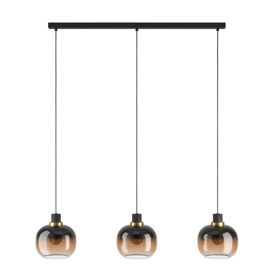 Eglo Loftlamper|Oilella langbordspendel sort/messingfinish