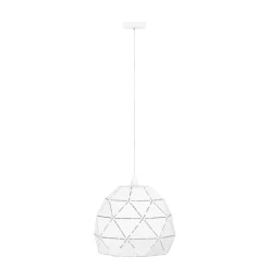 Eglo Loftlamper|Roccaforte pendel hvid Ø40 cm