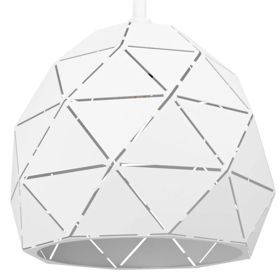Eglo Loftlamper|Roccaforte pendel hvid Ø40 cm