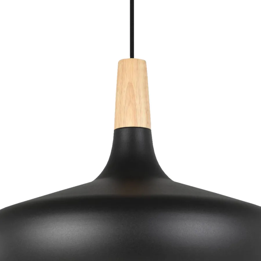 Eglo Loftlamper|Sabinar pendel Ø40 cm Sort/brun