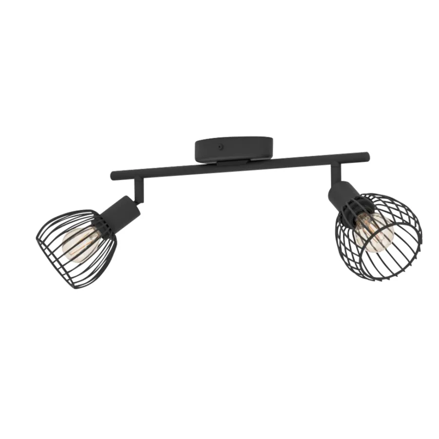 Eglo Loftlamper|Sonnino 2-spotskinne Sort