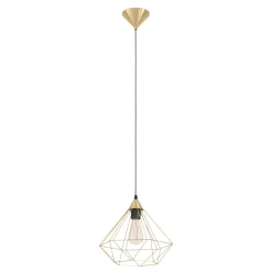 Eglo Loftlamper|Tarbes pendel børstet messingfinish Ø32,5 cm