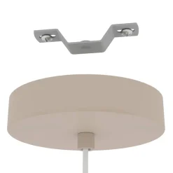 Eglo Loftlamper|Terrarosa pendel sand/hvid Ø24 cm