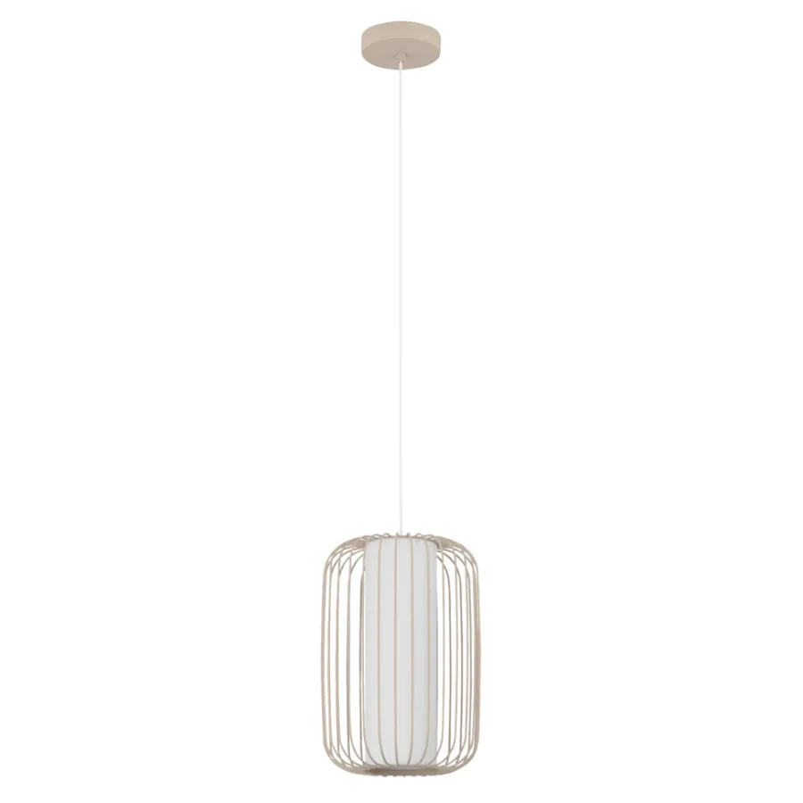 Eglo Loftlamper|Terrarosa pendel sand/hvid Ø24 cm