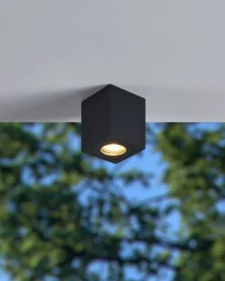 Eglo Udendørslamper|Torrecola loftlampe firkantet Sort