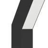 Eglo Udendørslamper|Ugento standerlampe sort/hvid 36 cm