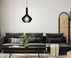 Eglo Loftlamper|Velasco pendel sort Ø38 cm