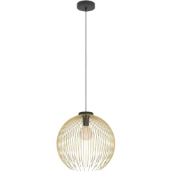 Eglo Loftlamper|Venezuela pendel guld Ø40 cm Sort/guld