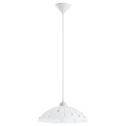 Eglo Loftlamper|Vetro pendel hvid/klar Ø35 cm