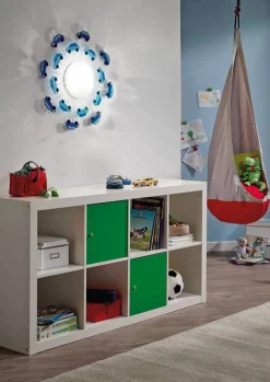 Eglo Loftlamper|Viki 1 loftlampe m/biler blå Ø63 cm Blå/hvid