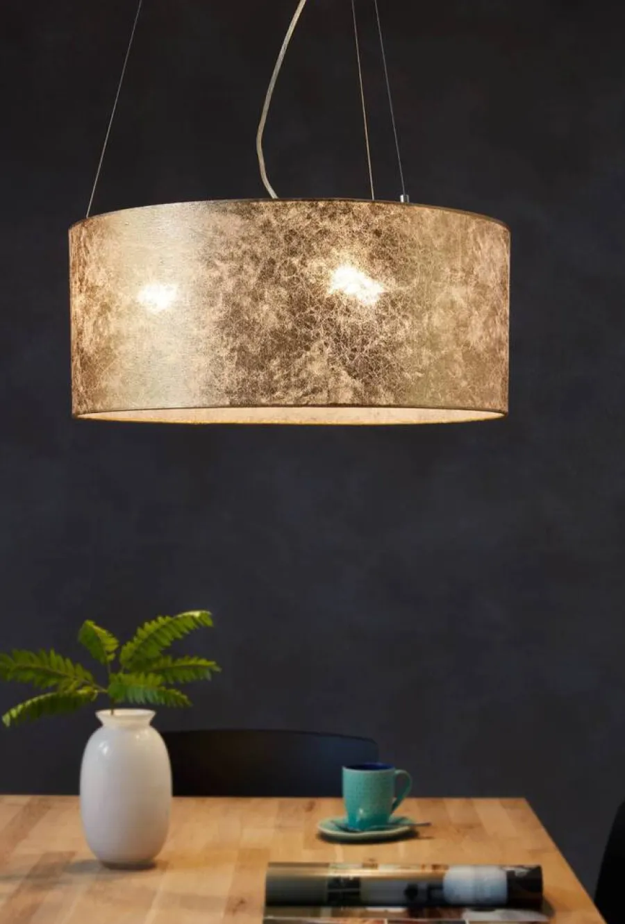 Eglo Loftlamper|Viserbella pendel guld/champagne Ø53 cm