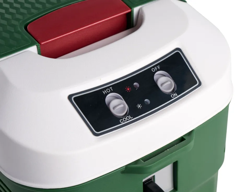 Sunlife® Sæsonafslutning|Campingudstyr|Elektrisk køleboks til bil 10 liter -