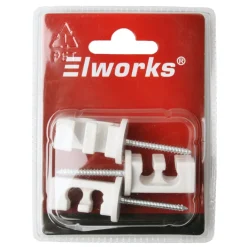 Elworks Elophæng & -Fastgørelse|Elophæng til loftslamper 3-pk. - Hvid