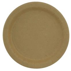 Husholdningsartikler|Campingudstyr|Engangstallerken i papir Ø18 cm 10 stk.