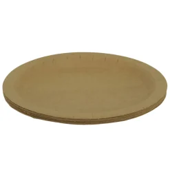Husholdningsartikler|Campingudstyr|Engangstallerken i papir Ø18 cm 10 stk.