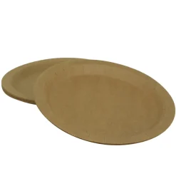 Husholdningsartikler|Campingudstyr|Engangstallerken i papir Ø18 cm 10 stk.