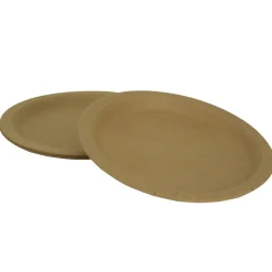 Husholdningsartikler|Campingudstyr|Engangstallerken i papir Ø23 cm 10 stk.