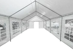 Pavilloner & Partytelte|Festtelt 4 x 8 m inkl. sider