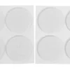 HOME it Filtpuder|Filtpuder selvklæbende Ø28 mm hvid - 8 stk.