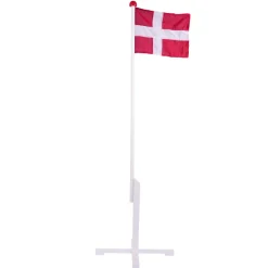 Pynt & Festudstyr|Flag & Flagstænger|Flagstang med Dannebrog 160 cm