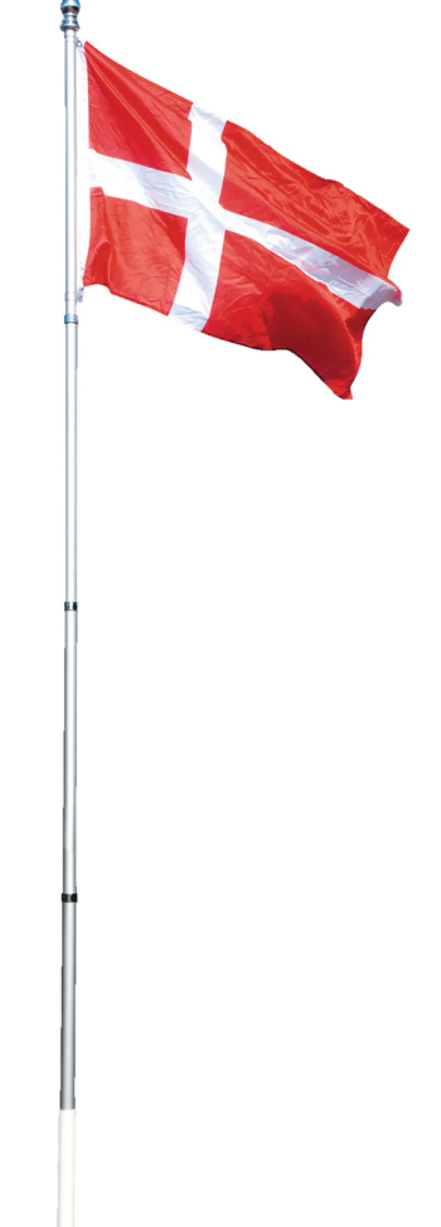 Flag & Flagstænger|Flagstang teleskop 4 meter