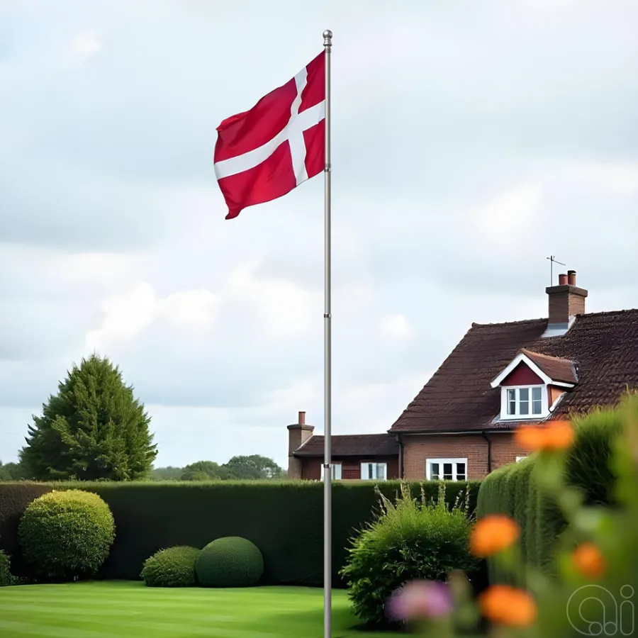 Flag & Flagstænger|Flagstang teleskop 4 meter