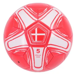 Sæsonafslutning|Sport & Motion|Fodbold Danmark PVC str. 5 Rød/hvid